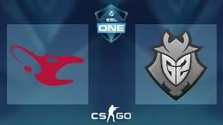 CS:GO - mousesports vs. G2 [Dust2] - ESL One Cologne 2016 Offline Qualifier - Round 3