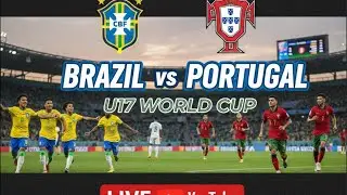Brazil vs Portugal U17 World cup live | Bra Vs Por Live