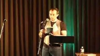 Jordan Scott @ the 2008 Calgary Spoken Word Festival