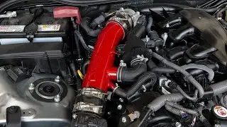 IS 350: Install HPS Red Post MAF Air Intake Kit Tube. #IS350 #FSport #Lexus #HPS #Intakes
