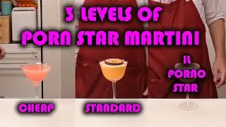 Porn Star Martini 3-way - Cheap, Standard and Il Porno Star. [Martinis that aren't series]