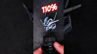 Cel Shade GUNDAM #gundam #gunpla #aerial #cellaring #miniaturepainting #warhammer40k #synthwave #40k