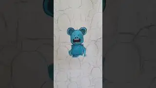 Первый готов 💙 кого следующего рисуем?) #медведь #творчество #art #artwork #современноеискусство