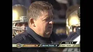 2005 Notre Dame/Syracuse