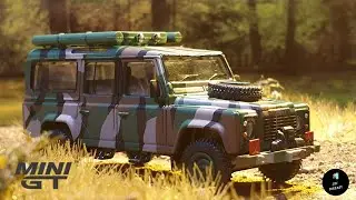 Land Rover Defender 110 Malaysian Army Harimau Belang by Mini GT | UNBOXING and REVIEW