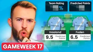 MY FPL GW17 TEAM SELECTION | BEST RANK 1,290th! | Fantasy Premier League 2025/26