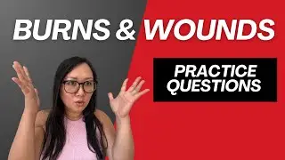 Do Hand Therapy Practice Questions with Me - Burns Wounds