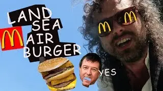 Mc Donalds SECRET Land Sea and AIR burger (boring)