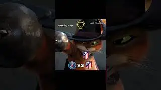 PSG vs Atletico Madrid FIFA Club World Cup ☠️🔥 #football #psg #atleticomadrid #shorts #viral