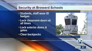 Clear backpacks, other security changes made at Stoneman Douglas High School