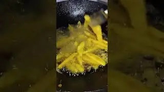 alu ki chips 😍 #alu #chips #recipevideo #food