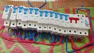 आरसीबी और डीपी और एमसीB कनेक्शन MCB RRCB DP @bkelectricianhousewiring5524 MAU 275101 BK