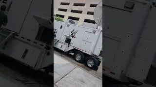 WWE Network Truck! Monday Night Raw! #wwe