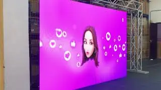 Telão De Led, Painel Full Color P3.91 3m X 2m Indoor Show, Eventos, Igrejas