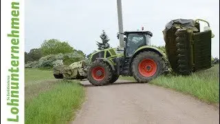 Gr&uuml;nfutterernte 2016 bei Lohnunternehmer Huhn