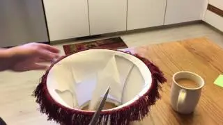 базовый ремонт старого абажура