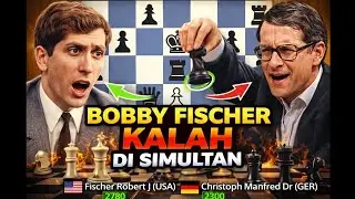 🔥 &ldquo;Kejutan di Simultan Solingen: Bobby Fischer Tumbang oleh Christoph Manfred&rdquo; ♟️