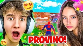 Mi INFILTRO nei PROVINI del TEAM di RAGAZZE su Fortnite E...