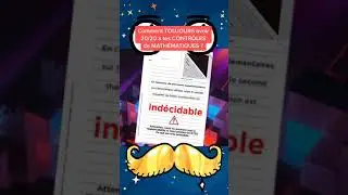 Comment avoir 20/20 &agrave; tous ses contr&ocirc;les de math&eacute;matiques ? #Shorts