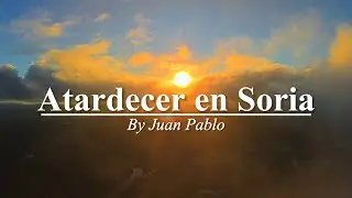 Atardecer de invierno en Soria.