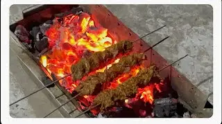 Grilled meat and fish today!!!😋🍖🐟 WATCH THIS!!!