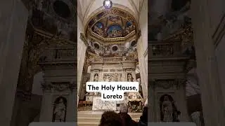 The Holy House Basilica Loreto #loreto #italy #vlog #catholicfaith