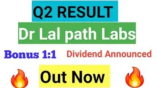 Dr lal path labs results today. Dr lal path labs share news 