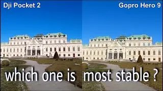 Gopro Hero 9 vs Dji Pocket 2 || Stability Test ||