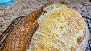 Рецепт хлеба на закваске от 9 до 5! (Хлеб для рабочей недели)