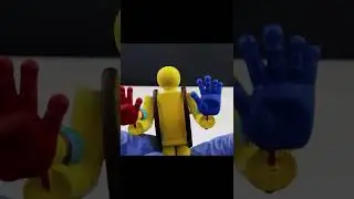 Poppy Playtime Sculpture: Player Grab Pack, Kick me Paul