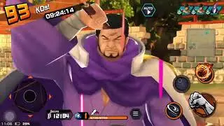 BEFORE BUFF Navy Admiral Fujitora boost 1 skill 1 spam medals Survival 100 - One Piece Bounty Rush
