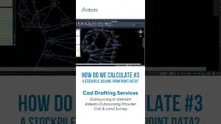 #3 How Do We Calculate A Stockpile Volume From Point Data? | CIVIL 3D EXPERT OUTSOURCE