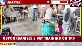OBPC ORGANISES 5 DAY TRAINING ON TPD # agtlive24x7