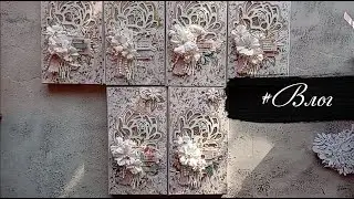 #Скрап влог. Новый проект, посылки с Aliexpress, бумага Prima m.