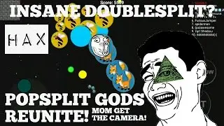 BLOB | POPSPLIT *KINGS* REUNITE! | INSANE DOUBLESPLIT ~ BEST POPSPLITS ~ INSANE PRESPLITS | (Agario)