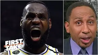 'I might have to bow down to the King!' - Stephen A. on LeBron James | First Take