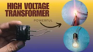 Step-by-Step Guide to Building a high Voltage Transformer