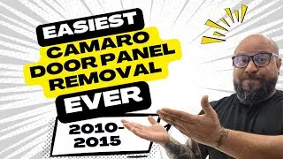Remove Chevy Camaro Door Panels Without Breaking Clips