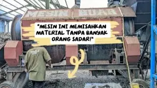 Sekali Jalan, Material Langsung Halus! Mesin Huar Ini Ganas. # #MesinPengayak#MesinGibrig#AlatBerat