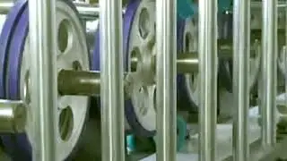 Tutorial how to operate panel sheeting machine Automatic Aluminum Profile Wrapping Machine