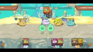 Axie Infinity - RBP power critic Gameplay 2022 versus DBP (Dusk Terminator)😅😝