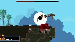 BROFORCE - Full Campaign Solo Gameplay on HARD part 02