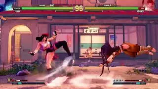 Juri's best costume? SFV arcade with true boss costume.