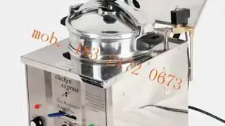 110v American countertop chicken pressure fryer 220v europe tabletop electric potato fryer machine f