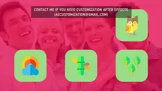 Icons Pack Nature Animal Plant Insect Flat Animated Icons | After Efects Project Files - Videohive