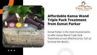 Kansa Wand Full Set and Triple Pack Treatments by Esmat Parkar