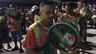 Ensaio da bateria da Grande Rio na Sapucaí para o carnaval 2020!