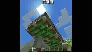 How to make garage door in Minecraft PE#shorts #youtubeshorts