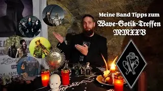 #29 Wave Gotik Treffen 2025 - Meine Band Empfehlungen zum schwarzen Pfingsten in Leipzig | Bunker TV