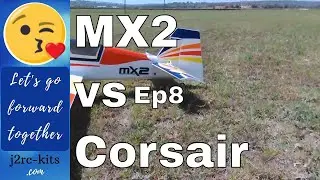 RC flight training MX2 RC Plane - MX2 vs Corsair - Great Beginner RC Plane Ep8
